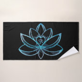 Lotus Turquoise (Serviette de bain)
