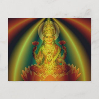 Lotus van de liefde briefkaart