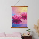 Lotus Vibrant Hangend Wandkleed (Slaapkamer)