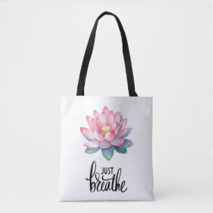 LOTUS VIENT DE BRISER LE SAC FOURRE-TOUT DE CANVAS
