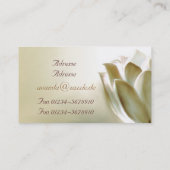 Lotus Visitekaartje (Achterkant)