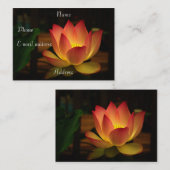 Lotus Visitekaartje (Voorkant / Achterkant)