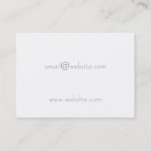 LOTUS-VISITEKAARTJE VISITEKAARTJE (Achterkant)