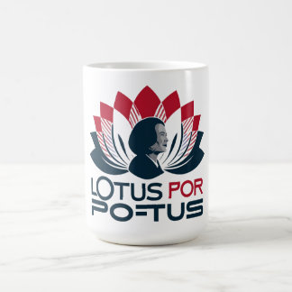 Lotus voor POTUS Kamala Harris 2024 Koffiemok
