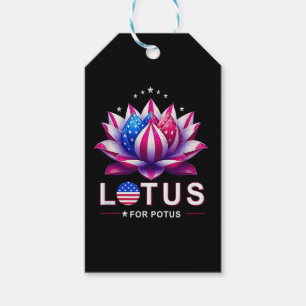 Lotus voor Potus Kamala Harris Trendy Lotus Potus Cadeaulabel