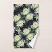 Lotus Water Lily Motif (Serviette à main)