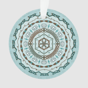 Lotus Weave Acryl Ornament