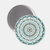 Lotus Weave Magnet (Recto/Verso)