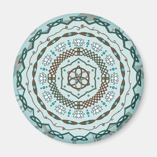 Lotus Weave Magnet (Devant)