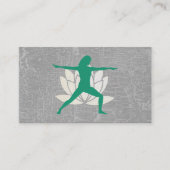 Lotus | Yoga Pose Visitekaartje (Voorkant)