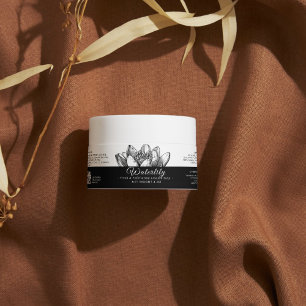 Lotus zeep bar buik band product label wrap waterfles etiket