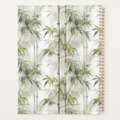 Lotusbloem Bamboe Planner (Achterkant)