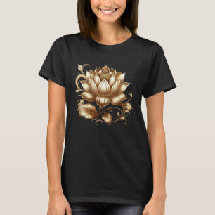Lotusbloem Boeddhisme spiritueel symbool yoga nama T-shirt