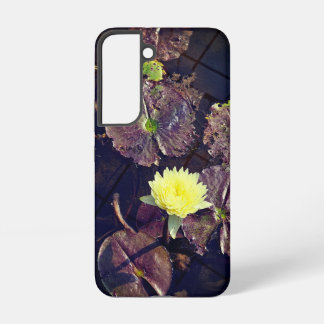 lotusbloem in de herfst samsung galaxy hoesje
