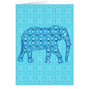 Lotusbloem olifant - turquoise