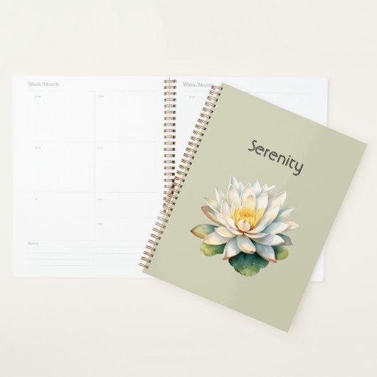 Lotusbloem Sereniteit Planner (Display)