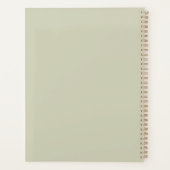 Lotusbloem Sereniteit Planner (Achterkant)