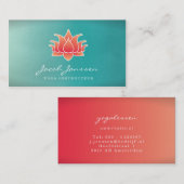 Lotusbloem Visitekaartje (Voorkant / Achterkant)