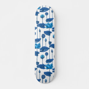 lotusbloemen skateboard