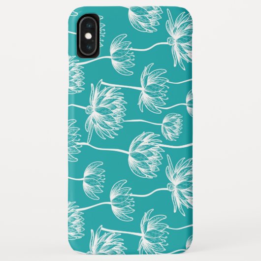 Lotusbloempatroon Case-Mate iPhone Case (Achterkant)