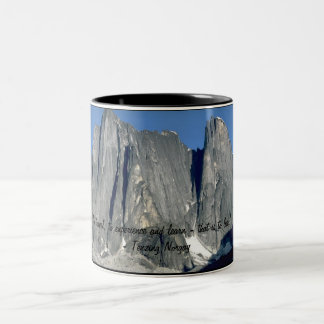 lotusbloemtoren 2 tweekleurige koffiemok