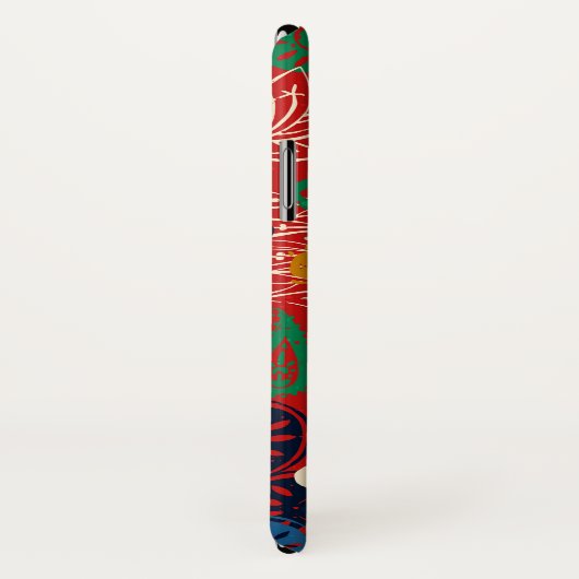 lotusblok kerst Case-Mate iPhone case (Achterkant / rechts)