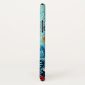 lotusblokblauw Case-Mate iPhone case (Achterkant / rechts)