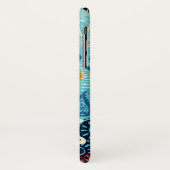 lotusblokblauw Case-Mate iPhone case (Achterkant/links)