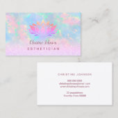 lotusontwerp visitekaartje (Voorkant / Achterkant)