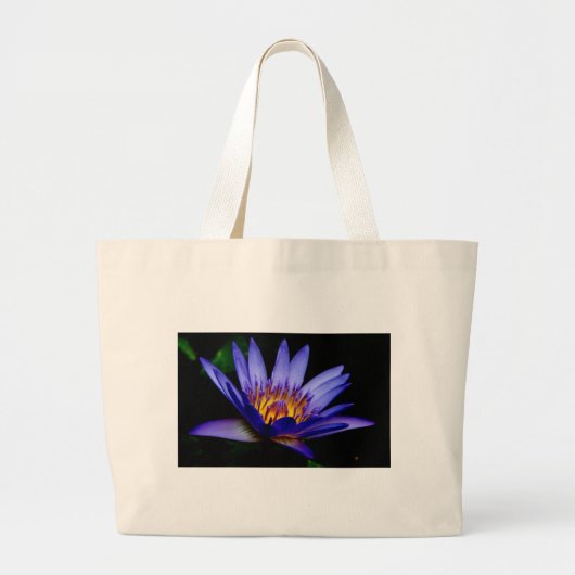 lotustas grote tote bag (Voorkant)