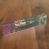 lotusvijver naambordje (Zijkant)