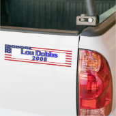 Lou Dobbs 2008 Bumpersticker (Op Truck)