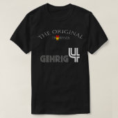Lou Gehrig TShirt 2 (Design devant)