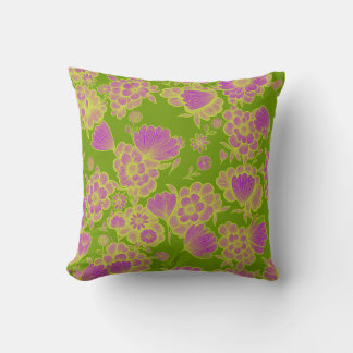 Lou Green 💚💜 Barokke Bloemen Kussen