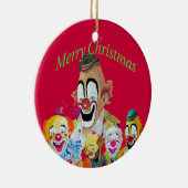 Lou Jacob Clown kerstversiering Keramisch Ornament (Rechts)