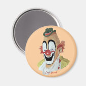Lou Jacob Clown Magnet Magneet (Voorkant / Achterkant)