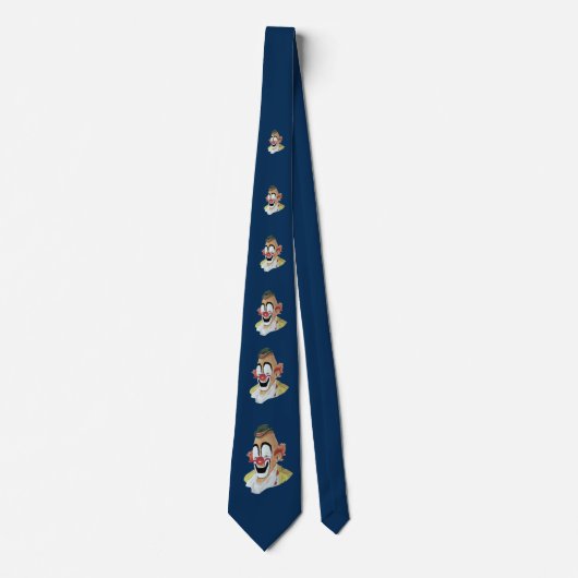 Lou Jacob Clown Neckties Stropdas (Voorkant)