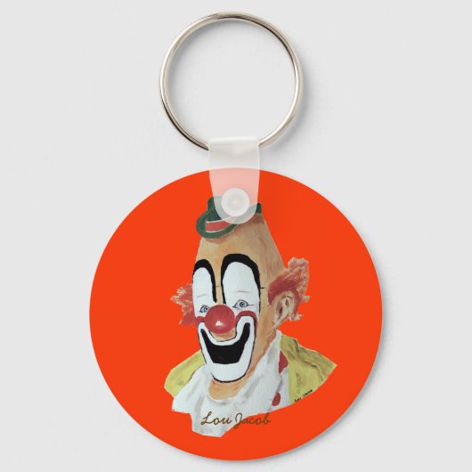 Lou Jacob Clown Sleutelhanger (Voorkant)