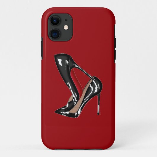 LOUBOUTIN GESTAPELD Case-Mate iPhone CASE (Achterkant)