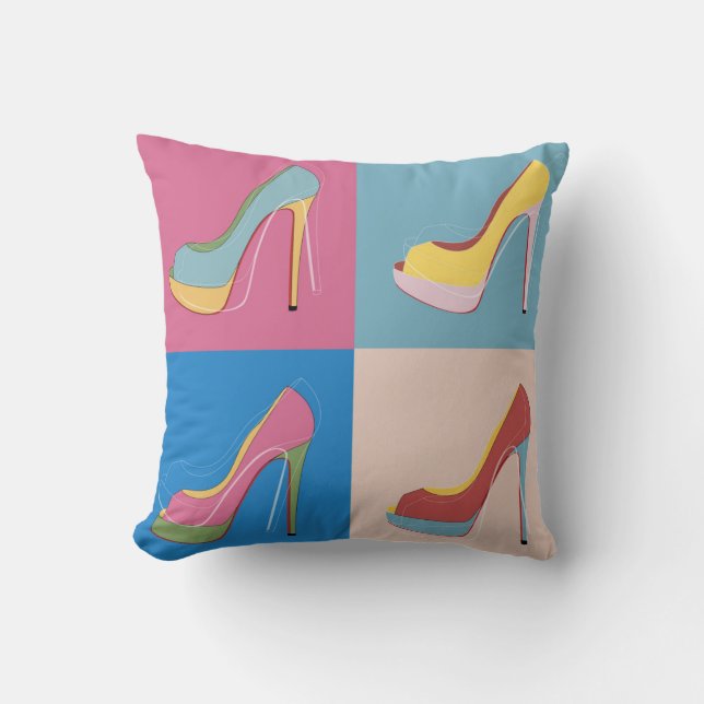 LOUBOUTIN in stijl Kussen (Voorkant)