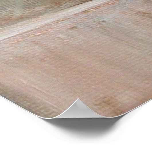 Louboutin Rouge Bas talons Poster Art (Coin)