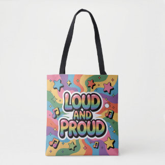 LOUD AND PROUD | LGBTQ+ Pride Ally Draagtas