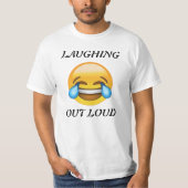 Loud Emoji T-shirt lachen (Voorkant)