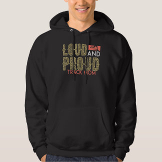 Loud en roud volgen mam Lopard Cheerful mamma Fi Hoodie