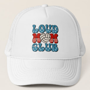 Loud Fan Ma Club Volleyball Heart Trucker Hat Pet