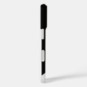 Loud in Silence – Black & White Bold Statement Pho Case-Mate iPhone Case (Achterkant / Rechts)