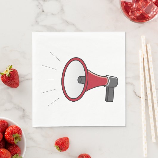 Loud Megaphone Servet