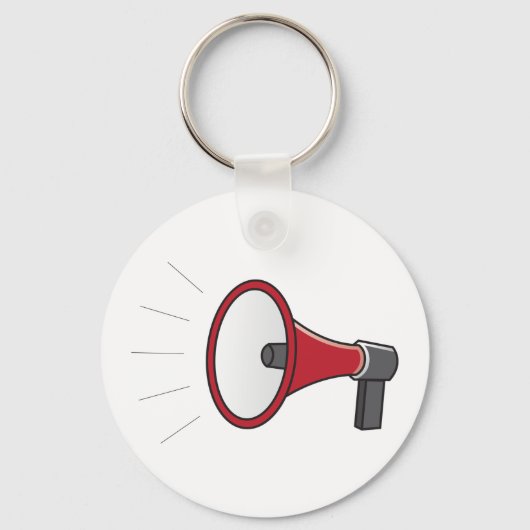 Loud Megaphone Sleutelhanger (Voorkant)