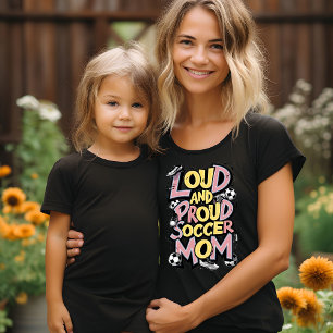 Loud & Trots Voetbal Mam T-shirt