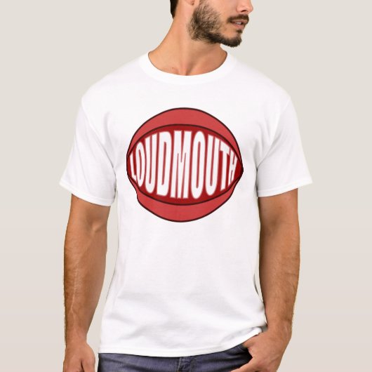 LOUDMOUTH HUMOR T-SHIRT (Voorkant)